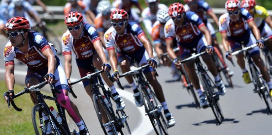 Nossa gratidão à equipe de Ciclismo