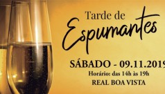 Em 09/11 acontece nossa “Tarde de Espumantes”