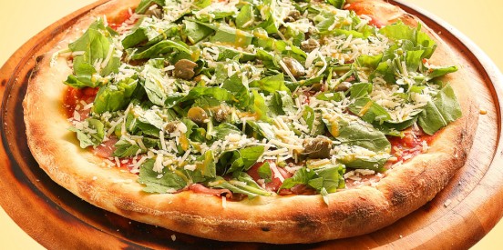Janeiro: Pizza de Carpaccio