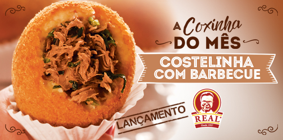 Coxinha de maio: Costelinha com Barbecue