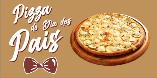 A Pizza do Dia dos Pais: Zucchini com Queijo de Ovelha